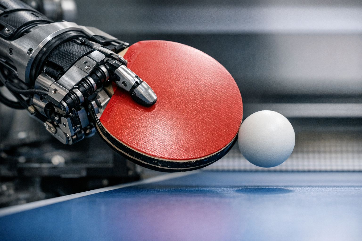 Robotic Arm Control: How the Robot Returns Shots With Precision, in the context of watch sonys elite ping pong robot beat.