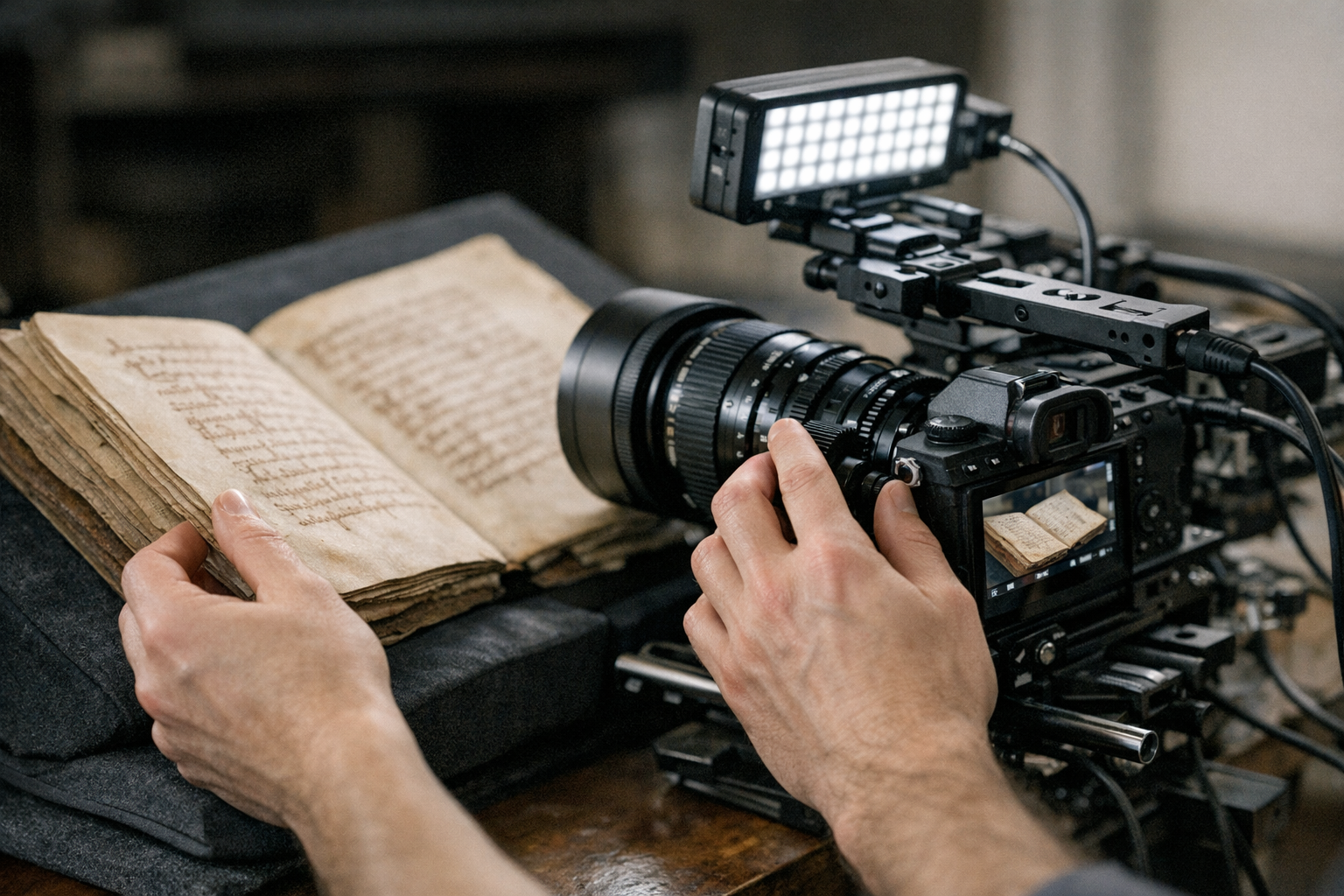 Why Video Capture Works for Ancient Manuscript Digitization, in the context of video digitization ancient manuscripts workflow tools.