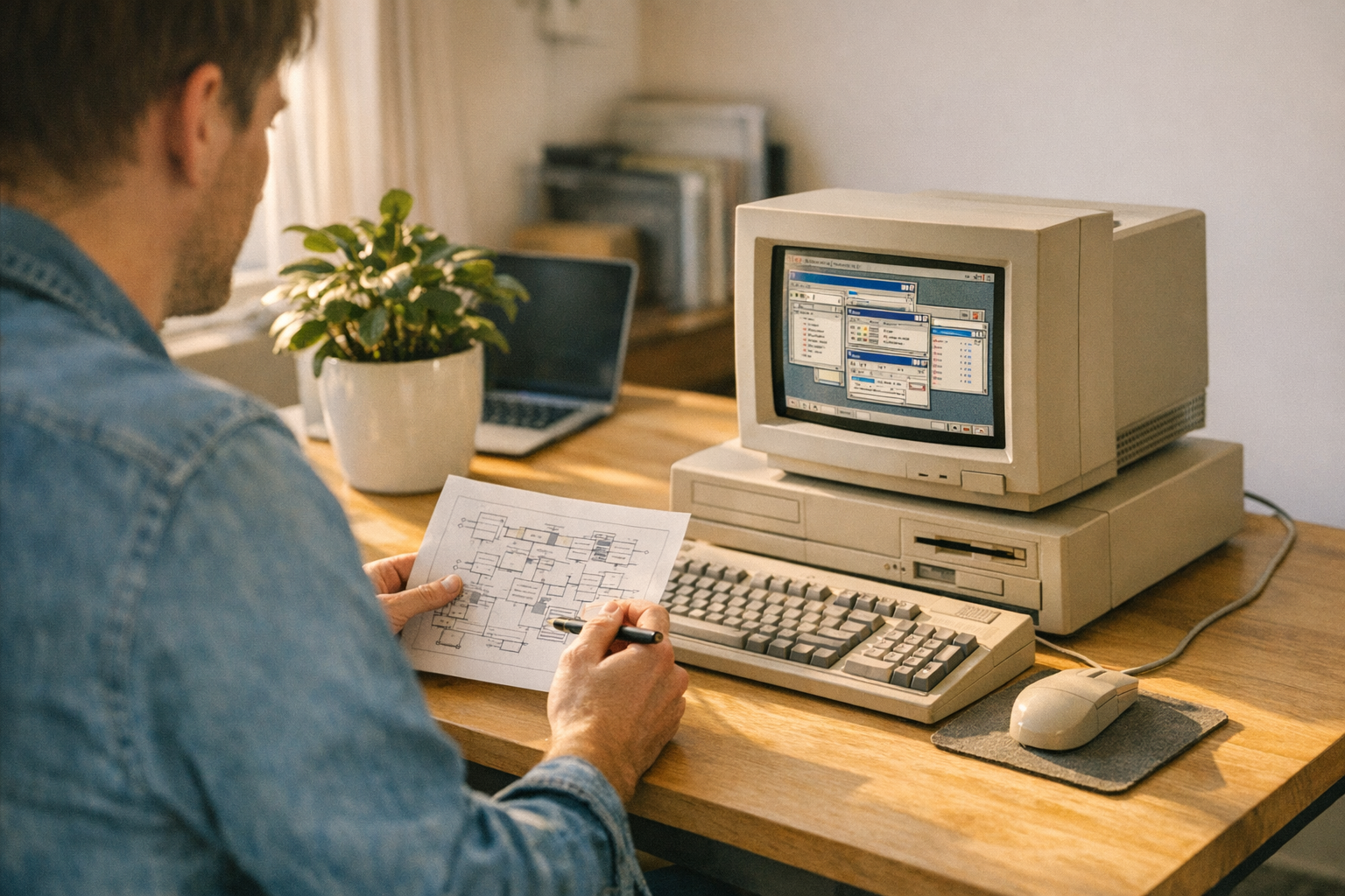 Technical Patterns Behind Retro OS Web Projects, in the context of show hn remade my blog windows 31.
