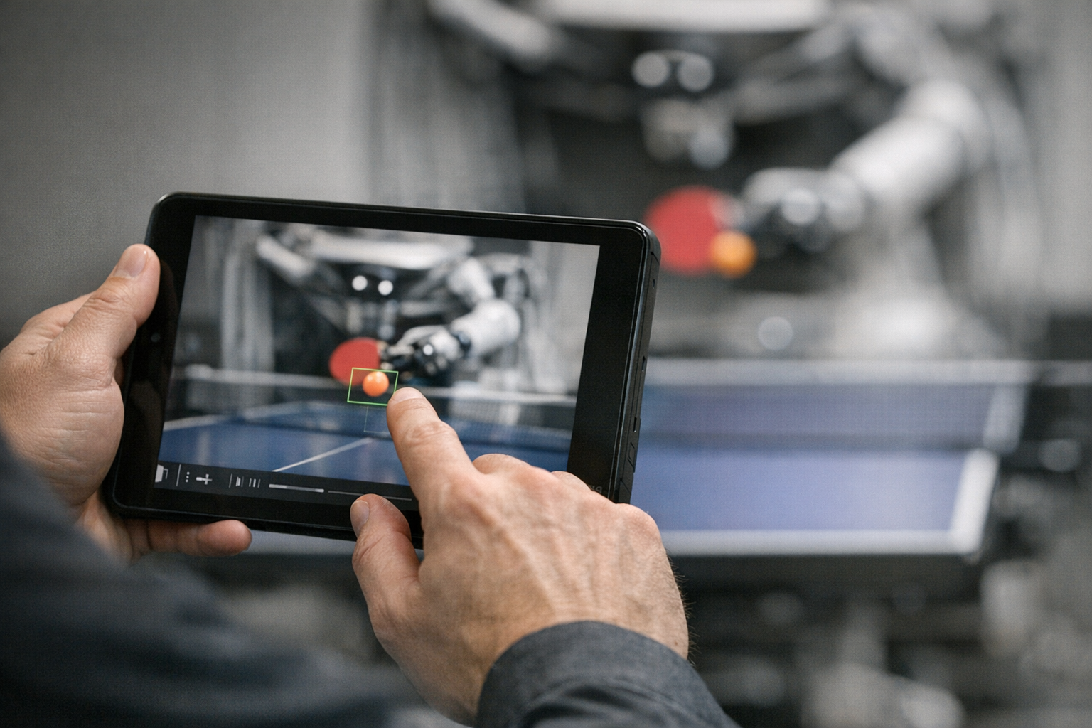 How Sony's Robot Uses Computer Vision to Track Every Shot, in the context of watch sonys elite ping pong robot beat.